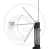 Käsivalgusti LED BEX 700, laetav, Granit Black Edition - Image 2