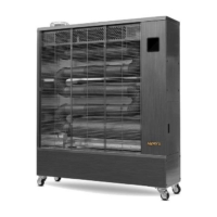 Infrapuna soojuskiirgur DHOE-250F WIFI ja ventilaatoriga