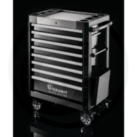 Tööriistakäru, 196 tööriista, Granit Black Edition