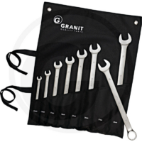 Pikkade lehtsilmusvõtmete komplekt XL 10-30mm Granit Black Edition, 8 tk