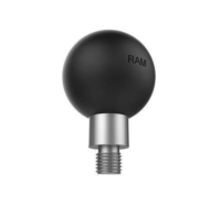 Ram Mounts kuuliga adapter, keermestatud poldiga M10 X 1.25", C-ball (1.5")