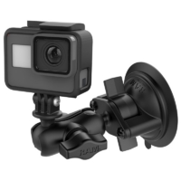Ram Mounts Twist-Lock™ iminapp kinnitus GoPro adapteriga, keskmine, B-ball (1")