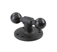 Ram Mounts kahesuunaline adapter palliga, ümara alusega, B-ball (1")