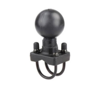 Ram Mounts topelt U-poldiga torukinnitus 1.25"-1.5", D-ball (2.25")
