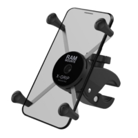 Ram Mounts X-Grip® hoidik suurele telefonile väikese Tough-Claw™ (0.6"-1.1") kinnitusklambriga