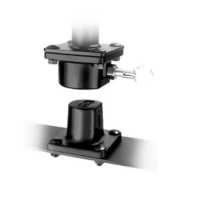 Ram Mounts Remove-A-Pole™ kiirkinnitus laptopile