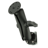 Ram Mounts läbipuuritav armatuurikinnitus tagaplaadiga, keskmine, C-ball (1,5")