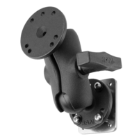 Ram Mounts läbipuuritav armatuurikinnitus tagaplaadiga, lühike, C-ball (1,5")