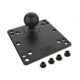Ram Mounts VESA alusplaat 100x100mm kuuliga, C-ball (1,5") 2 Ram Mounts VESA alusplaat 100x100mm kuuliga, C-ball (1,5") RAM 246U