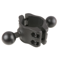 Ram Mounts torukinnitusega kahekordne alus (Ø50–64mm torule), C-ball (1,5")