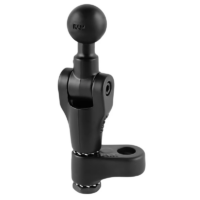 Ram Mounts Twist-N-Tilt™ „keeruta ja kalluta“ kuuliga adapter mootorratta peeglile, B-ball (1")