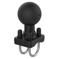 Ram Mounts kahekordne U-poldiga torukinnitus (Ø25–32mm torule), D-ball (2,25")