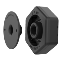 Ram Mounts Vibe-Safe™ vibratsioonisummuti NPT adapteriga 2-augulisele hoidikule