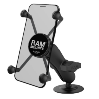 Ram Mounts X-Grip® kleebitava alusega hoidik suurele telefonile, B-ball (1")