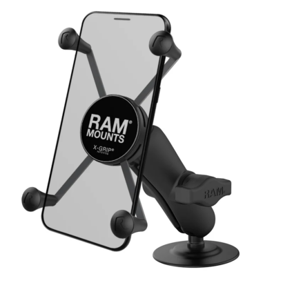 Ram Mounts X-Grip® kleebitava alusega hoidik suurele telefonile, B-ball (1") 1 Ram Mounts X-Grip® kleebitava alusega hoidik suurele telefonile, B-ball (1") RAP B 378 UN10U