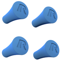 Ram Mounts X-Grip® kummist korgid sinised (4 tk)