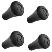 Ram Mounts X-Grip® kummist korgid mustad (4 tk)